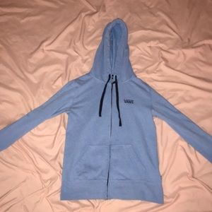 vans zip up sweatshirt